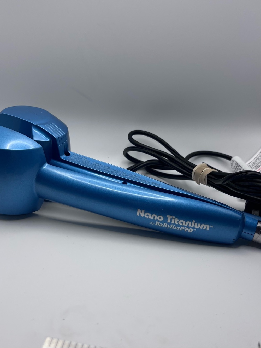 BaBylissPRO Nano Titanium Automatic Curling Iron - Blue